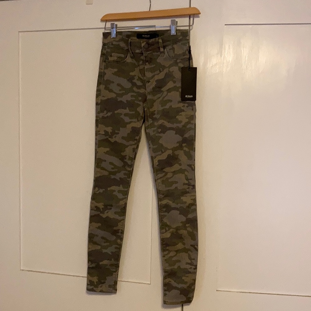 Hudson Nico Super Skinny Ankle Camo Size 23